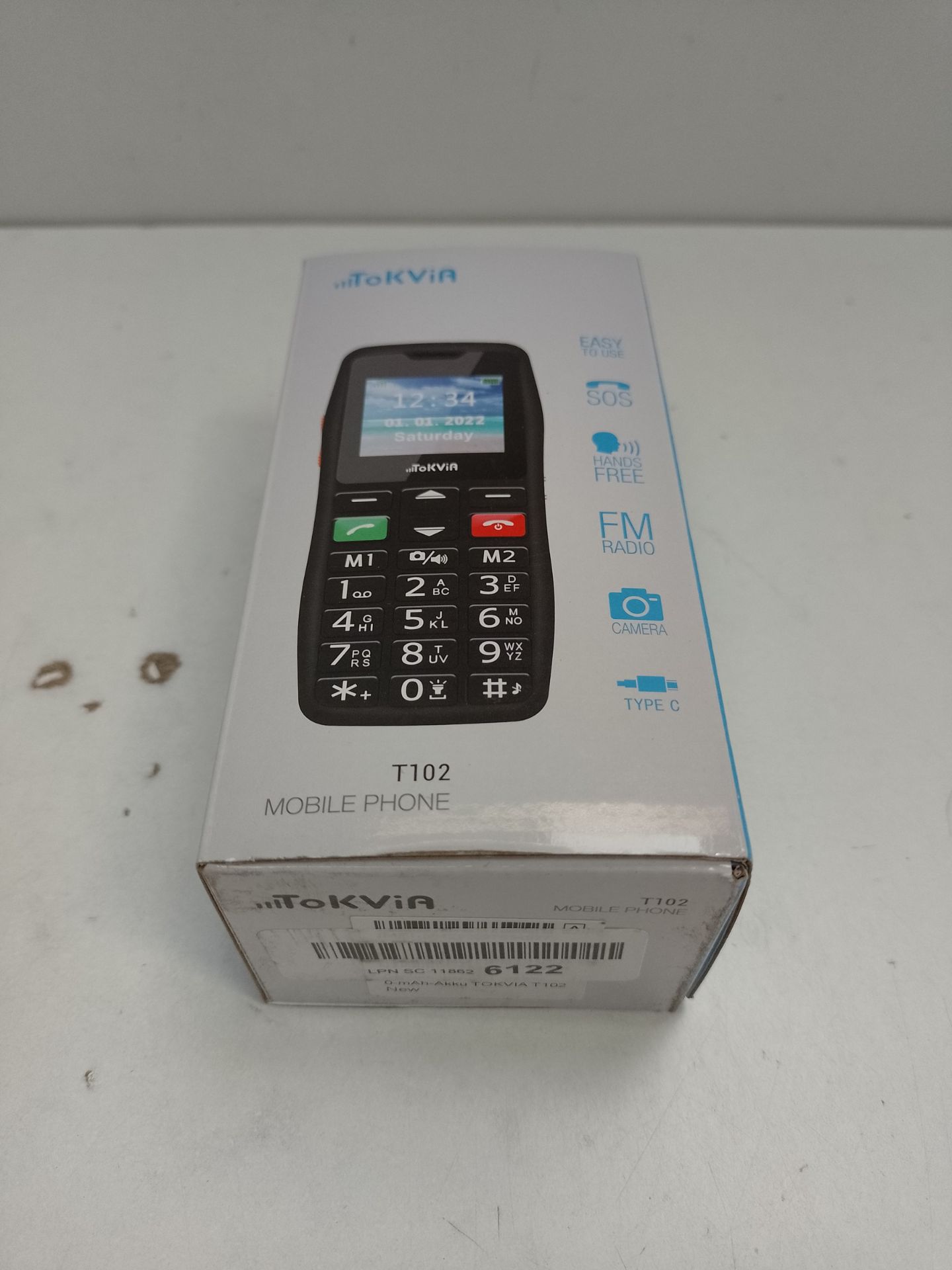 RRP £19.62 TOKVIA Mobile Phone for Elderly - Image 2 of 2