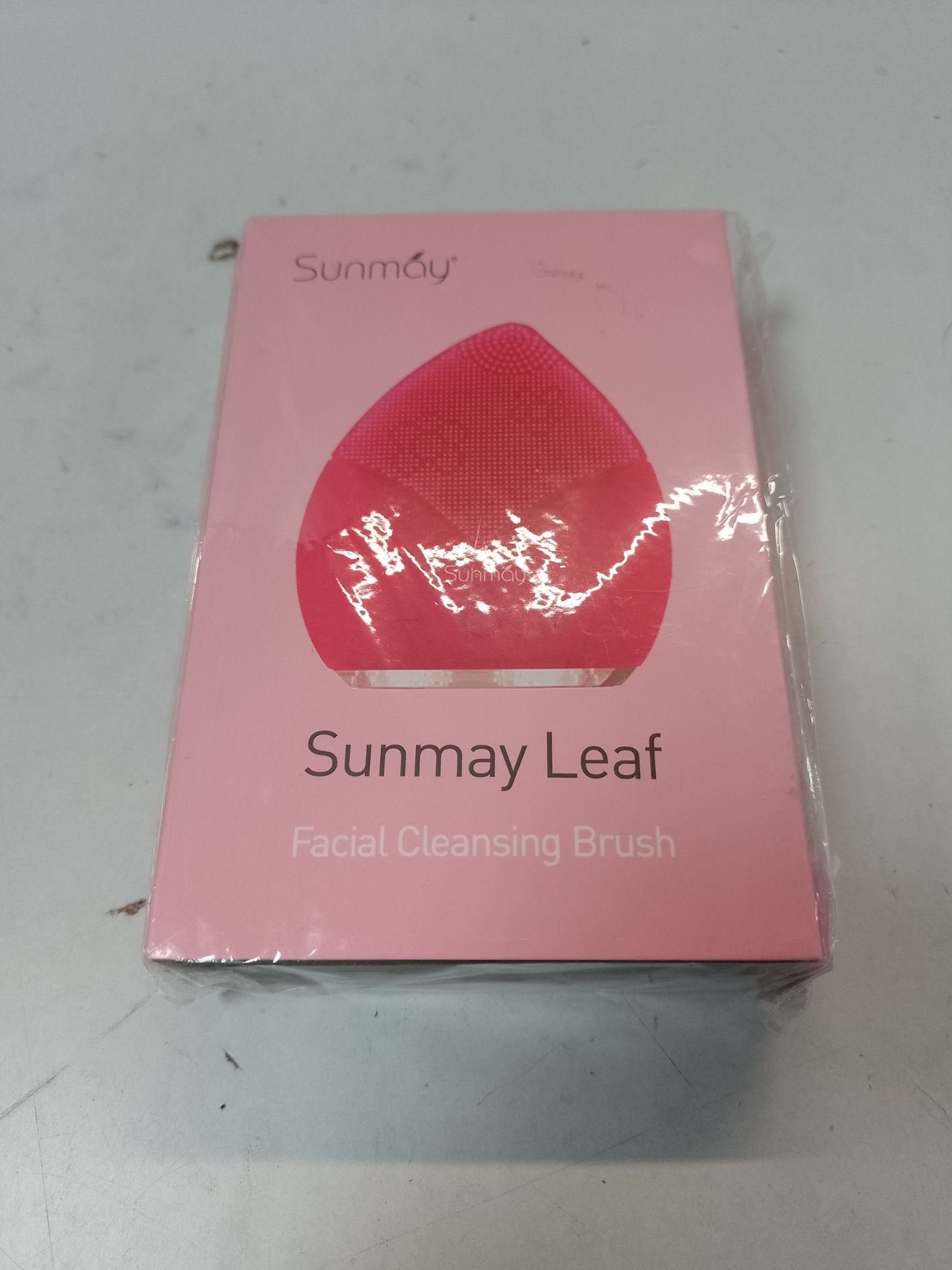 RRP £18.25 SUNMAY Leaf Sonic Facial Cleansing Brush & Face Massager - Image 2 of 2