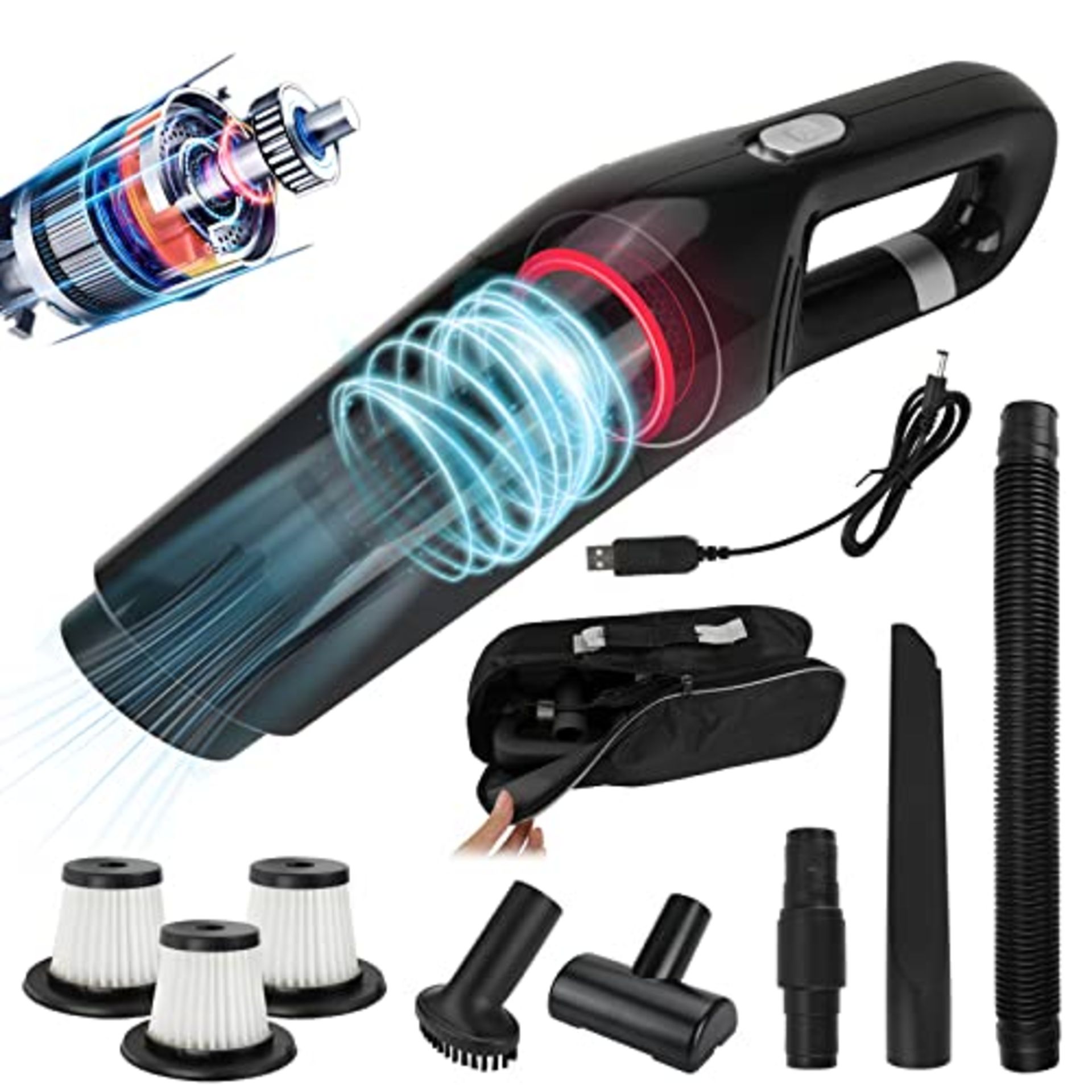 RRP £33.89 Cordless Handheld Vacuum Cleaner