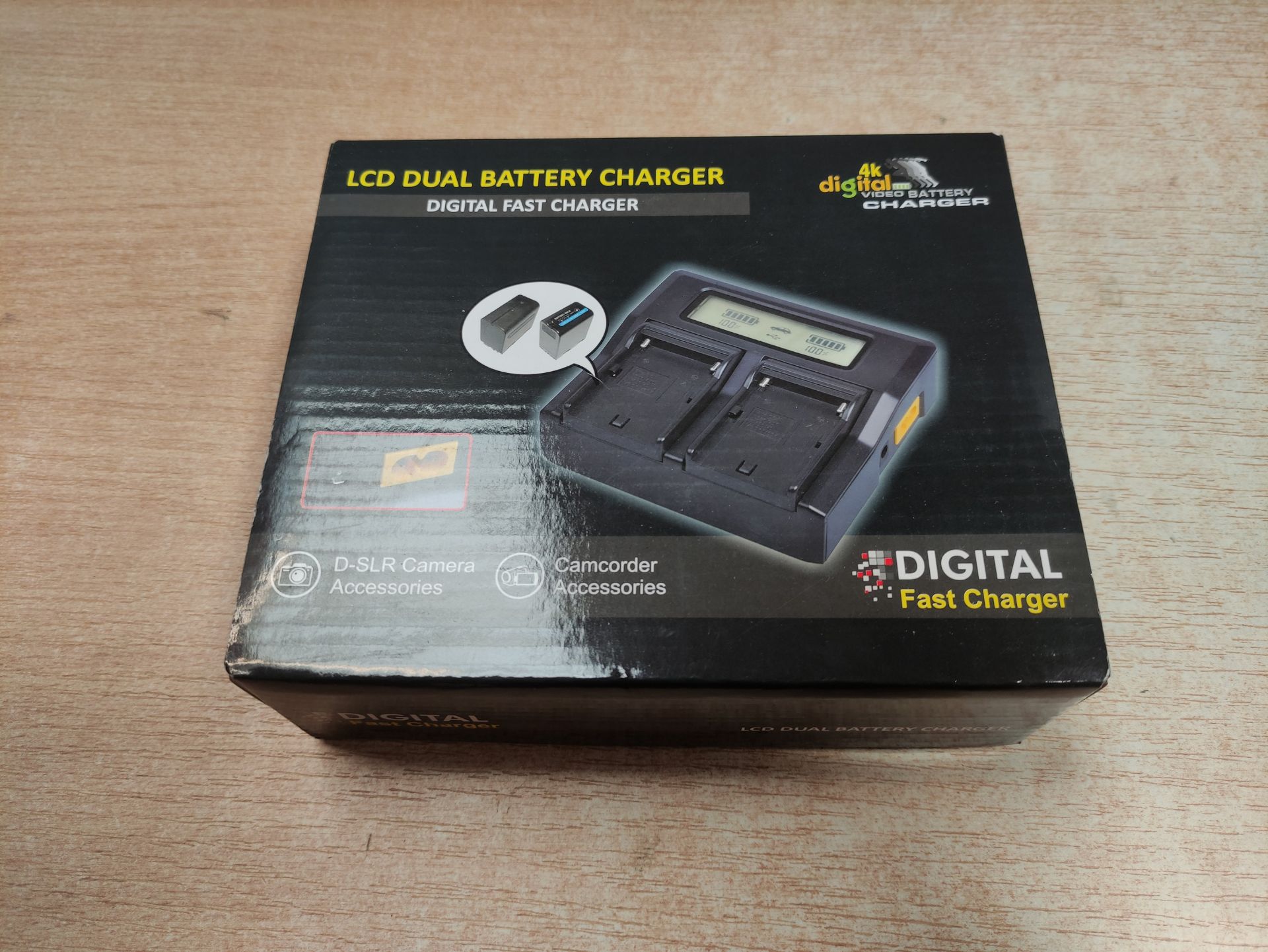 RRP £19.40 DuraPro Fast Battery Charger for Sony NP-F330 - Image 2 of 2