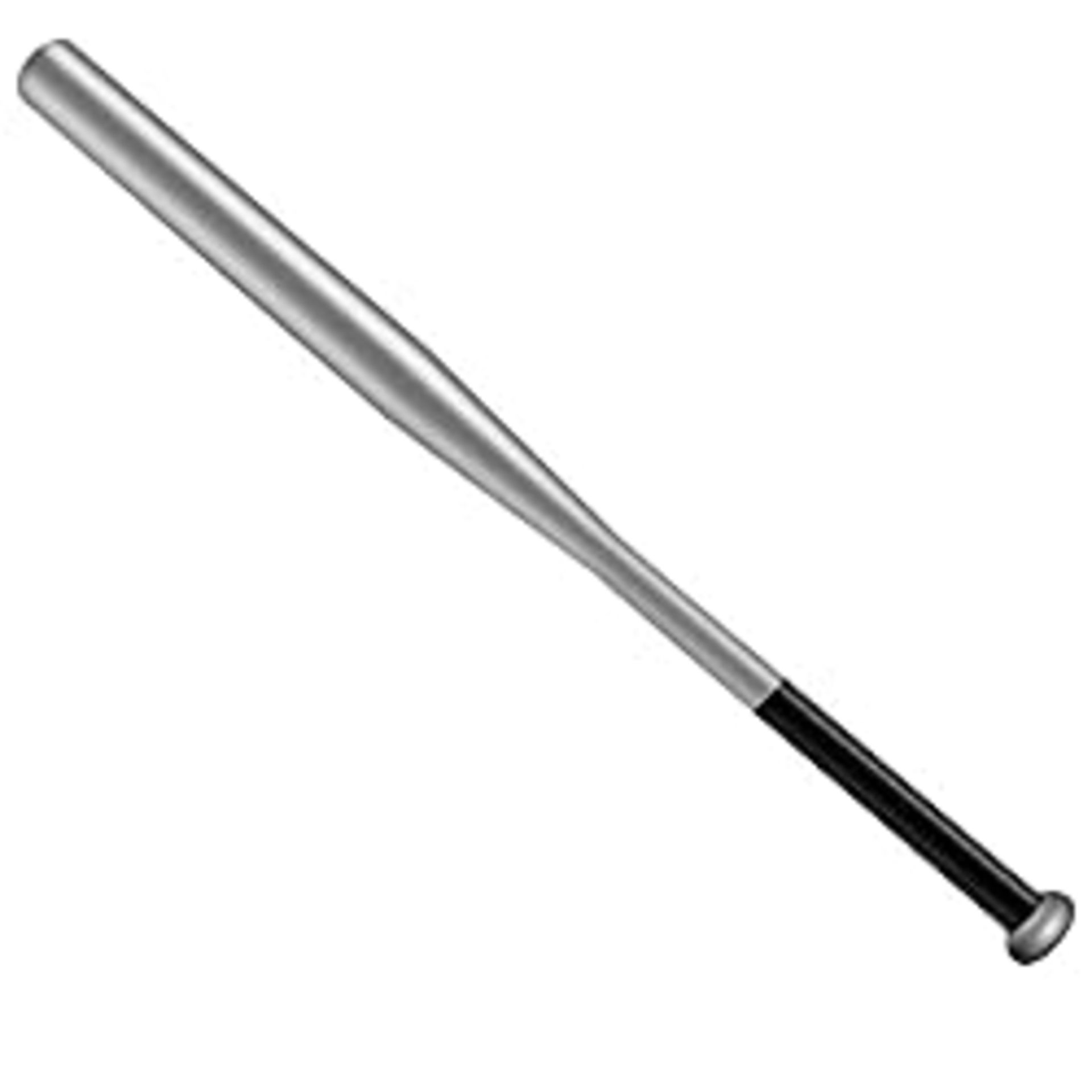 RRP £26.25 Tuggui Baseball Bat Steel 32 Inch with Carrying Bag (silver, 32'')