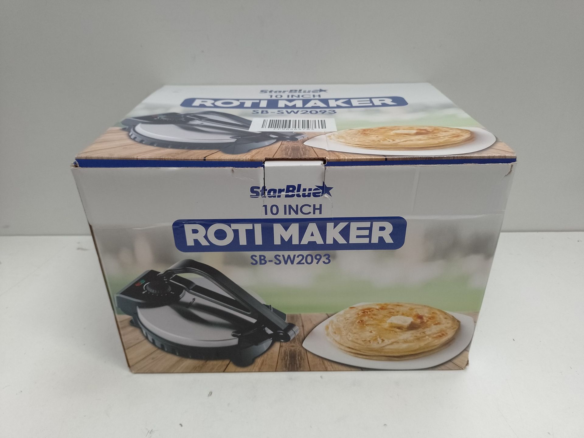 RRP £57.07 10inch Roti Maker by StarBlue with Free Roti Warmer - Image 2 of 2