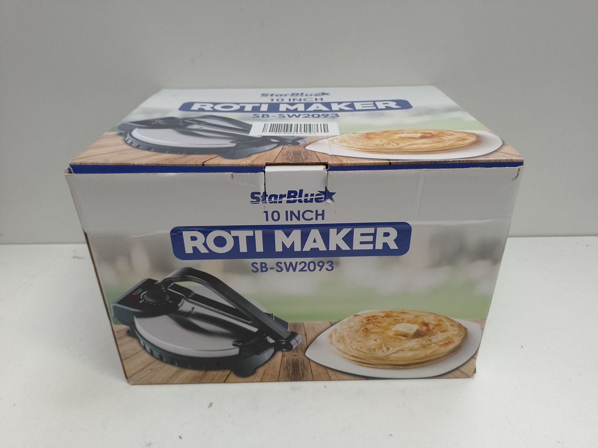 RRP £57.07 10inch Roti Maker by StarBlue with Free Roti Warmer - Image 2 of 2