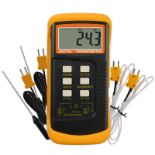 RRP £35.36 Digital K-Type Wired & Stainless Steel Temp Probes