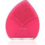 RRP £18.25 SUNMAY Leaf Sonic Facial Cleansing Brush & Face Massager