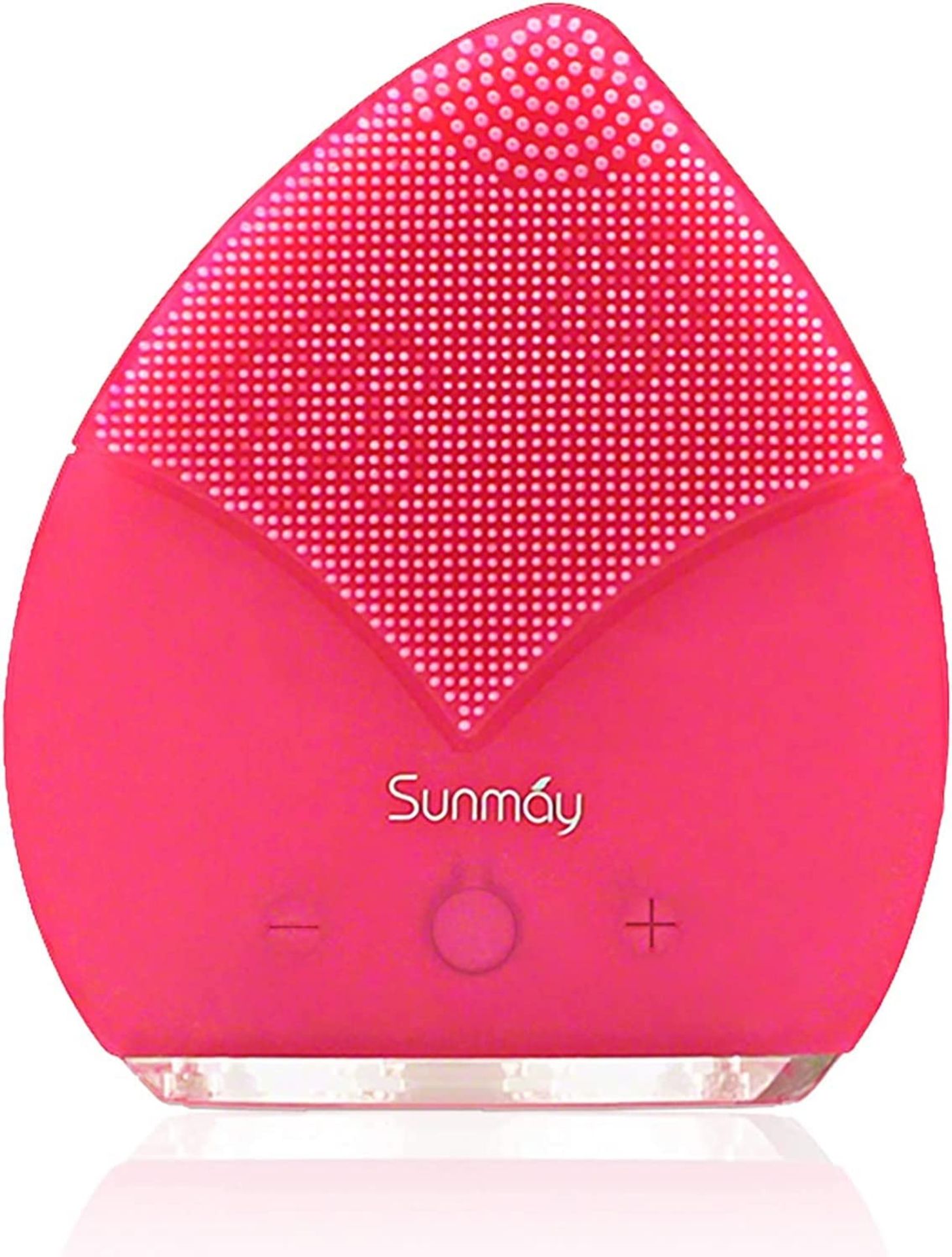 RRP £18.25 SUNMAY Leaf Sonic Facial Cleansing Brush & Face Massager