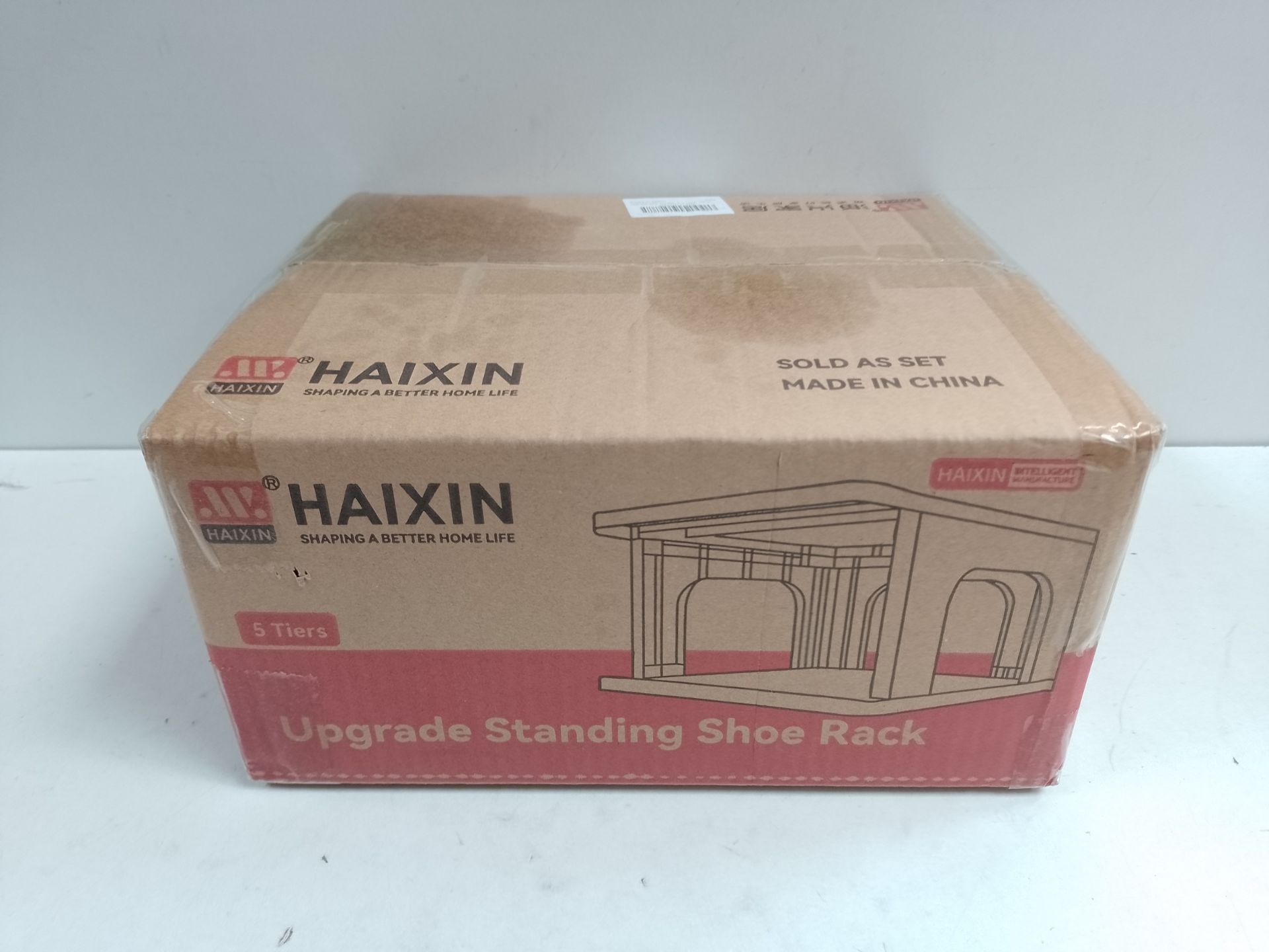 RRP £41.09 HAIXIN Narrow Shoe Rack - Vertical Shoe Storage for Entryway - Image 2 of 2