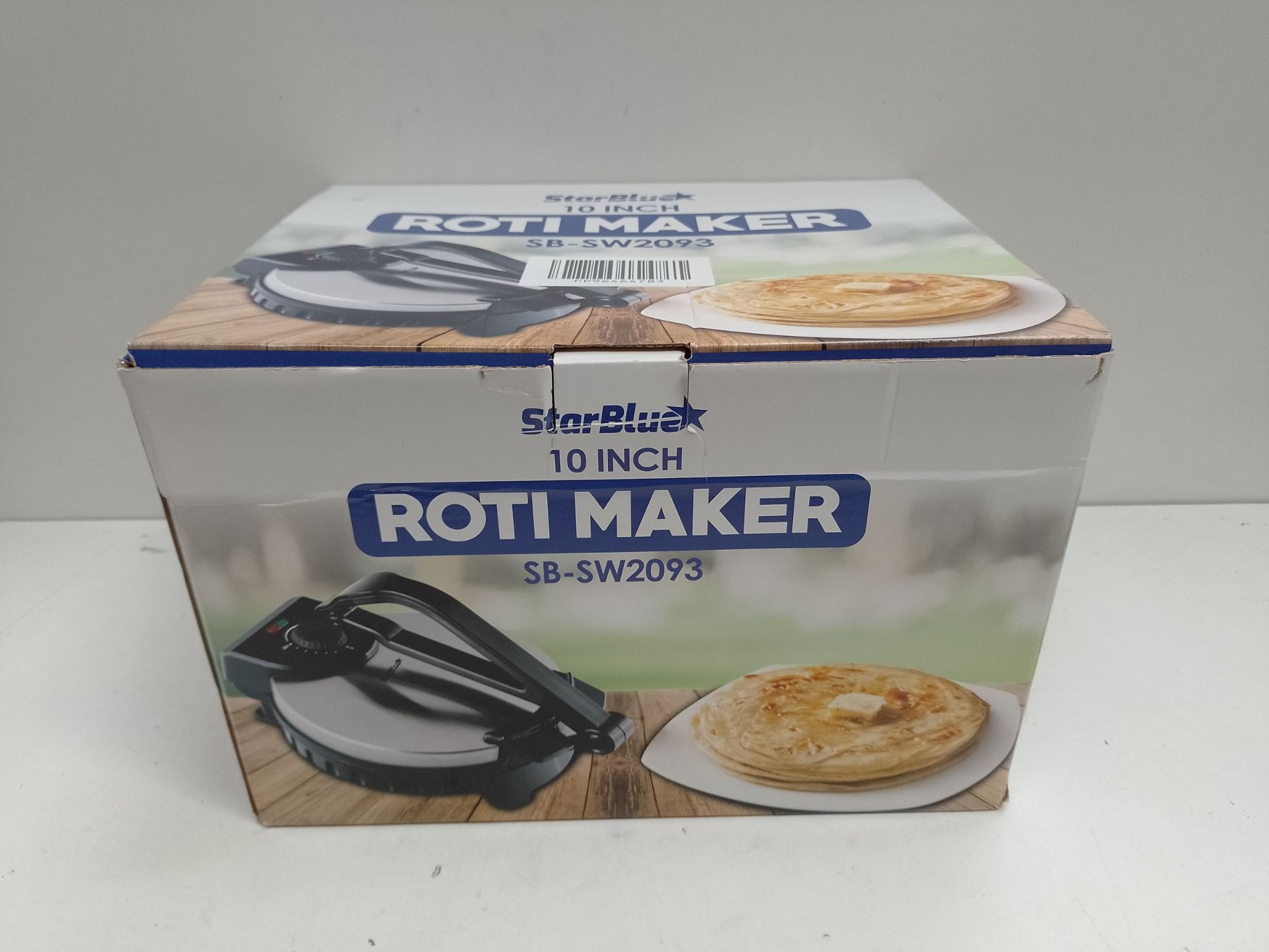 RRP £57.07 10inch Roti Maker by StarBlue with Free Roti Warmer - Image 2 of 2