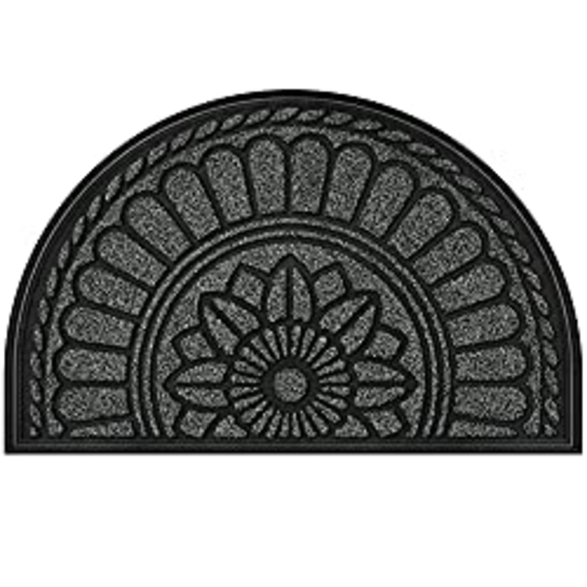 RRP £25.63 Mibao Half Round Front Door Mat Outdoor