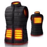 RRP £44.31 Abuytwo Heated Vests - Heated Body Warmer for Women/Men Heated Gilet