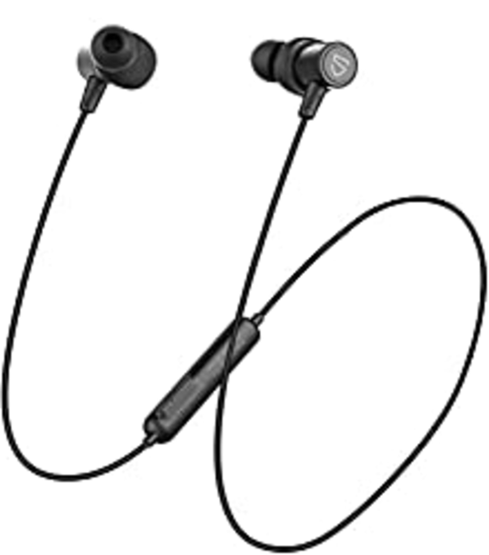 RRP £31.67 SoundPEATS Q30 HD+ Bluetooth Earphones with Mic