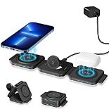 RRP £29.67 3 in 1 Wireless Charging Station