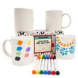 RRP £18.25 THE TWIDDLERS - Decorate Your Own Mug Set