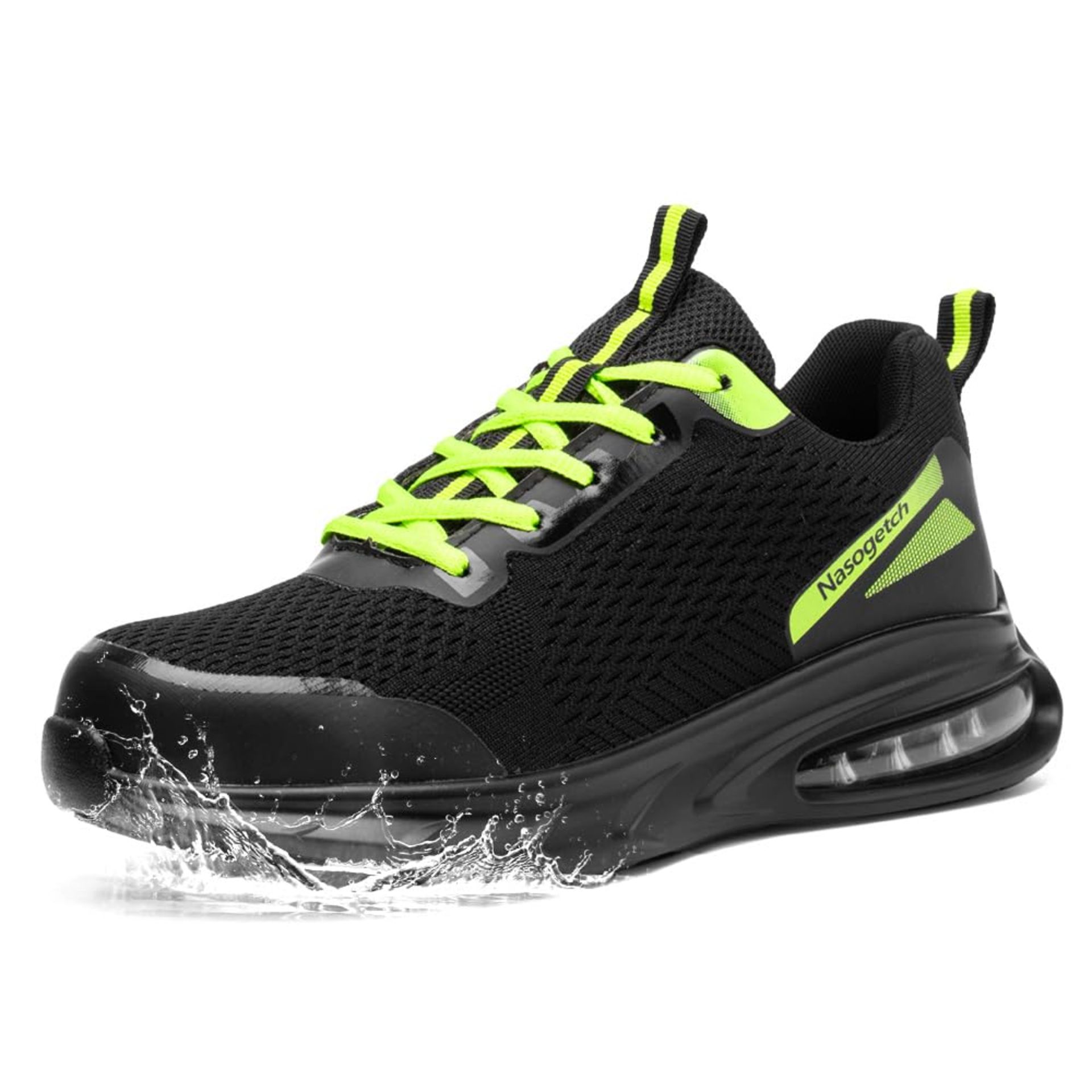 RRP £45.61 Nasogetch Safety Trainers for Men Women Waterproof