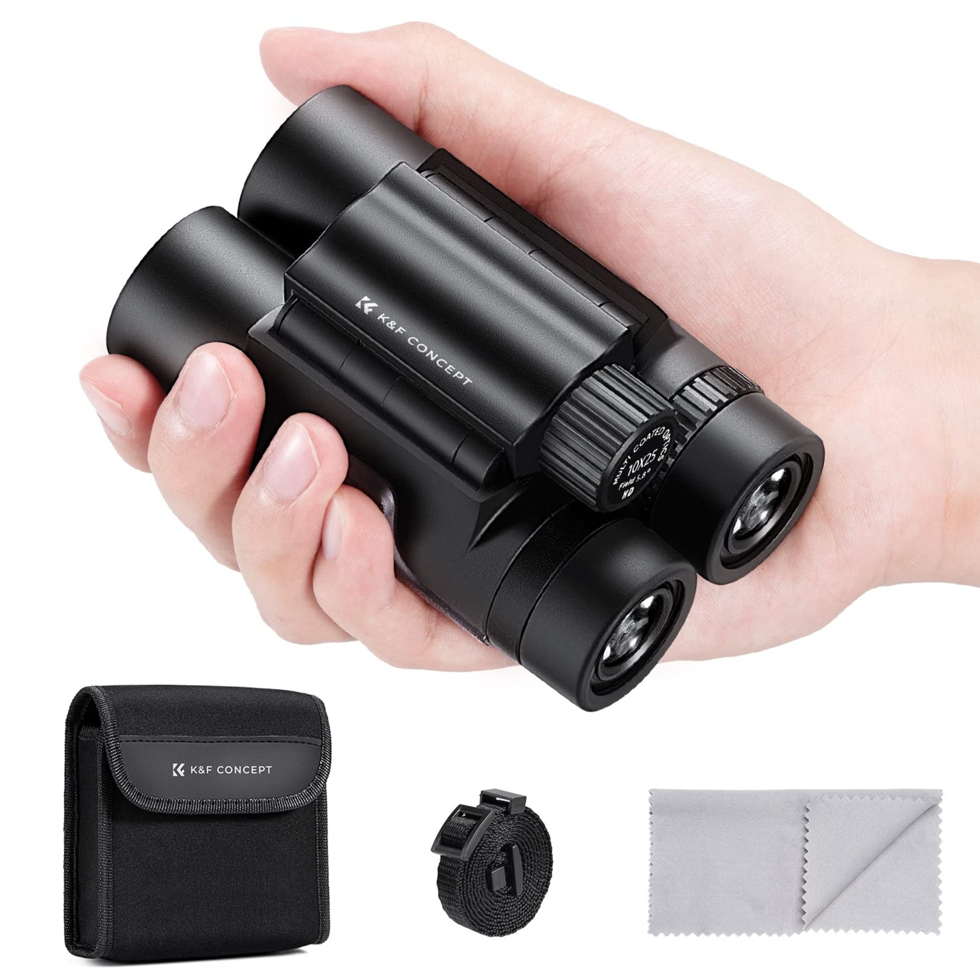 RRP £34.24 K&F Concept 10x25 Compact Binoculars for Kids and Adults