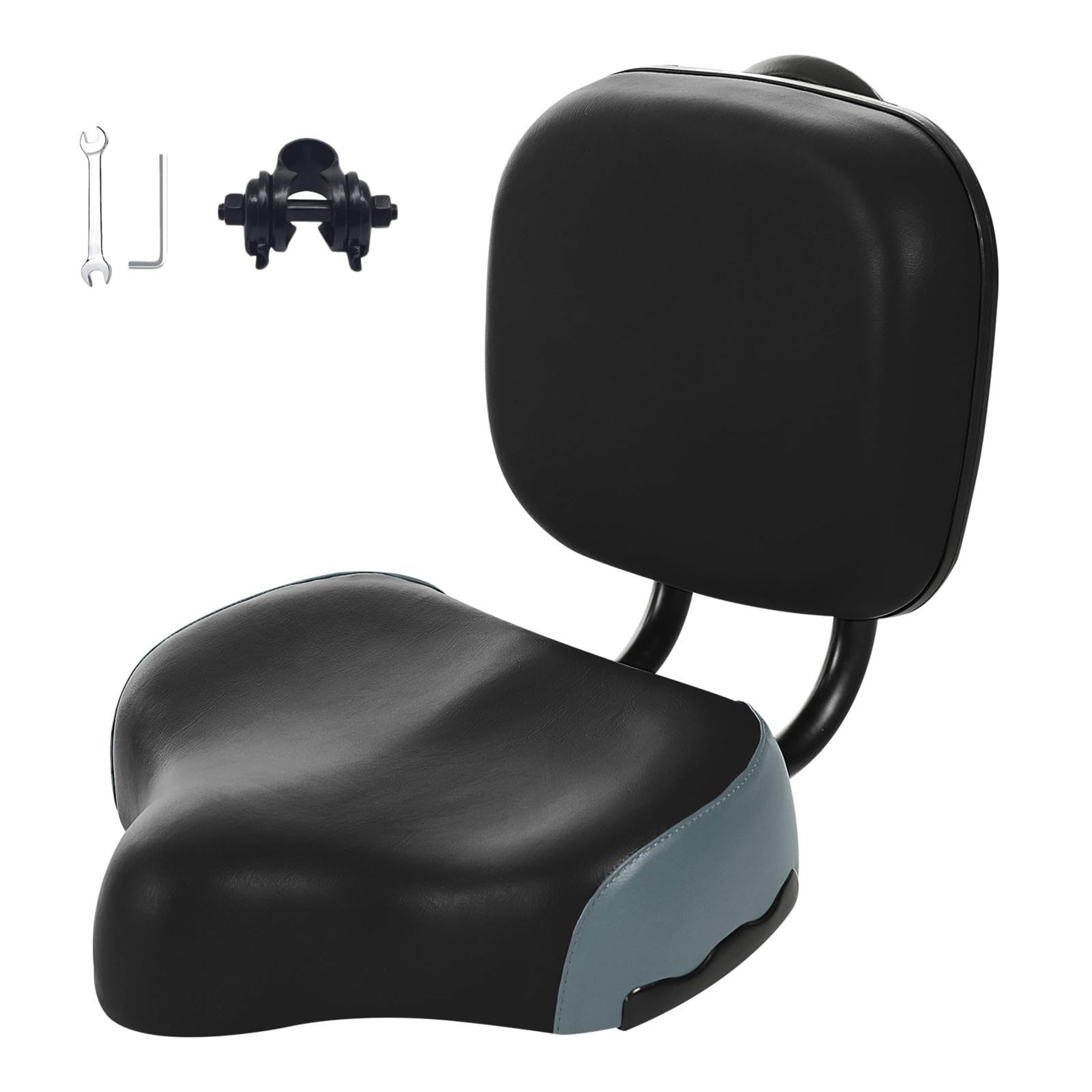 RRP £50.22 WHATWEARS Bike Seat with Backrest