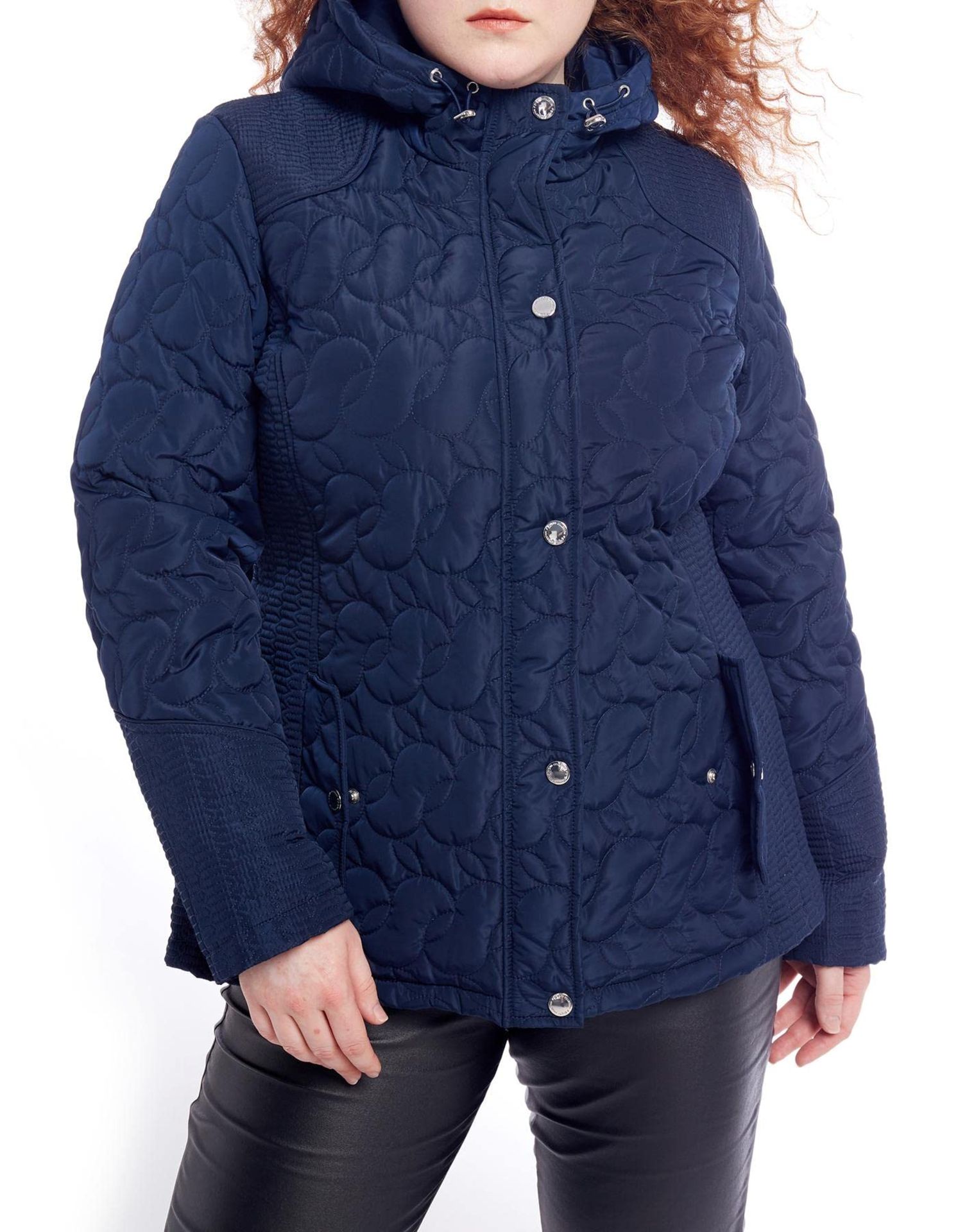 RRP £57.07 S P Y M Womens Diamond Quilted Jacket Lightweight Padding Coat with Pockets