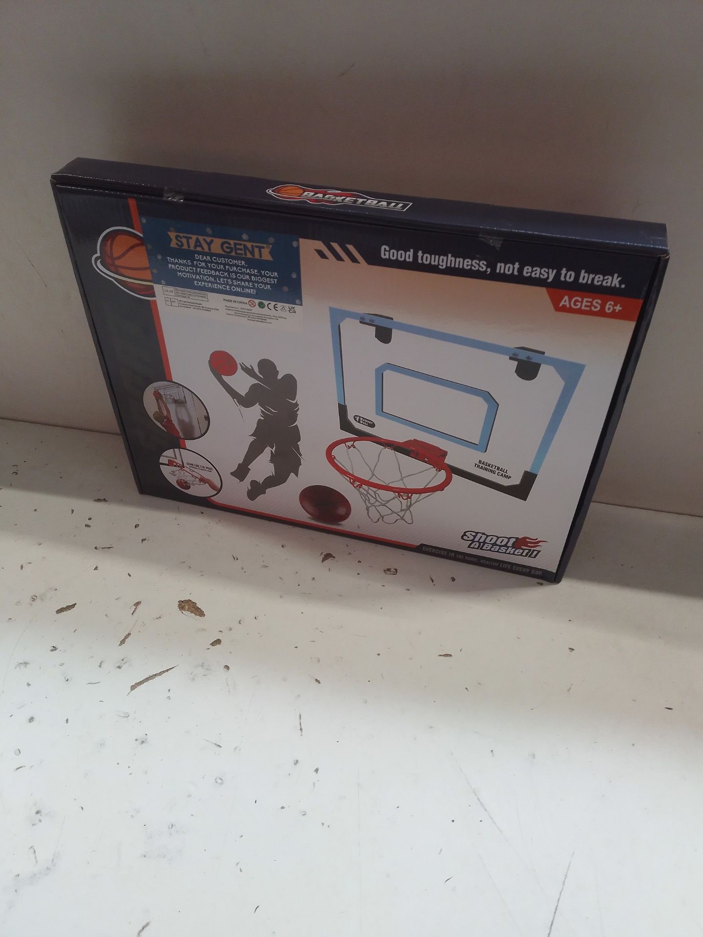 RRP £33.87 STAY GENT Mini Basketball Hoop for Kids and Adult - Image 2 of 2