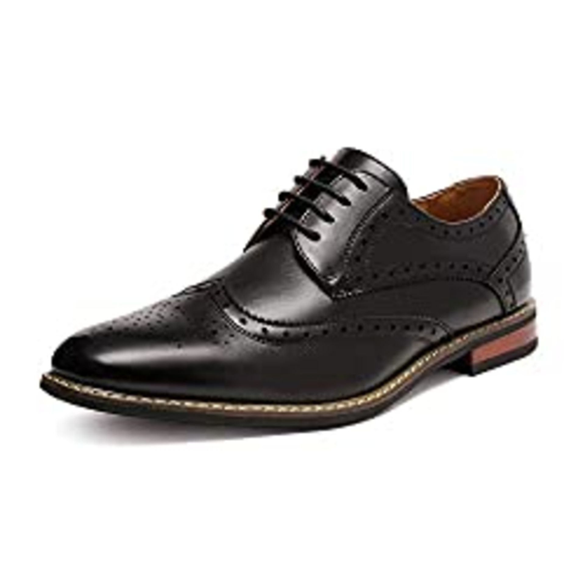 RRP £36.52 DREAM PAIRS Men's Wingtips Dress Shoes Brogues Derbys