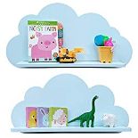 RRP £45.65 Cloud Shelves for a Children s Nursery Floating Shelf Design (Pair