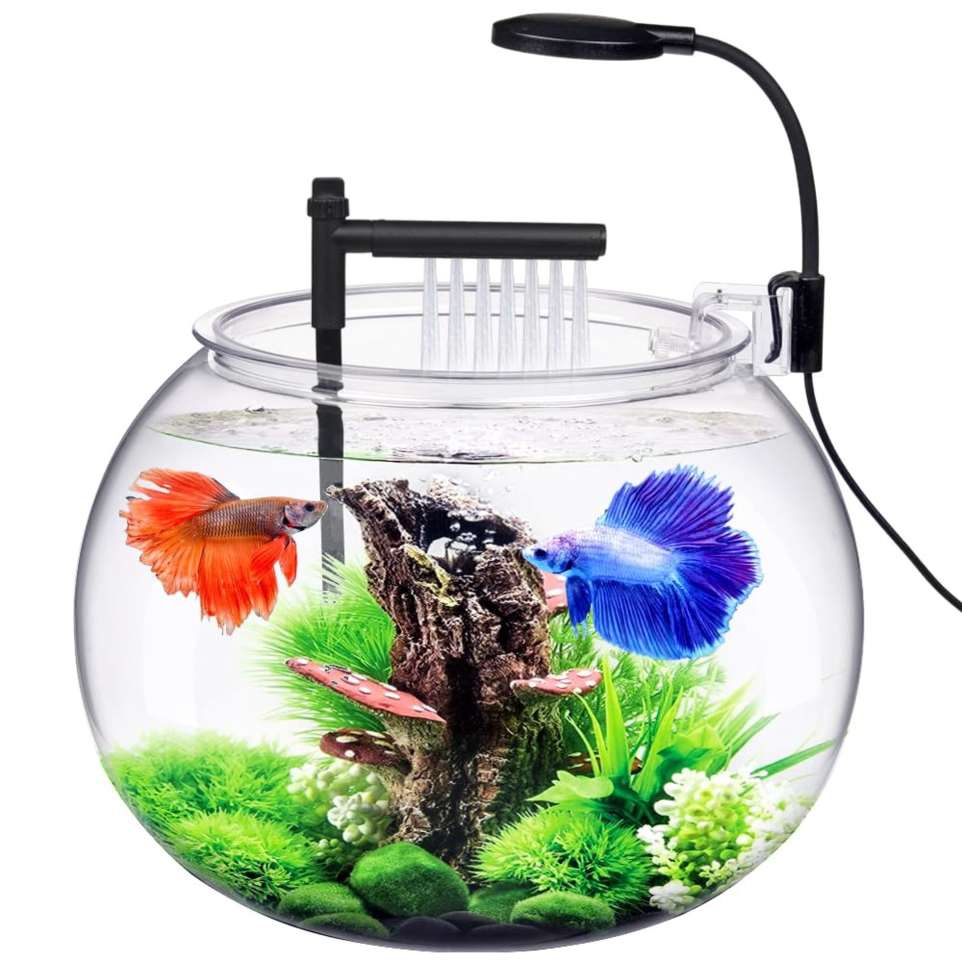 RRP £46.80 12L Desktop Betta Fish Bowl Kit