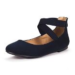 RRP £28.52 DREAM PAIRS Women's Sole_Stretchy Black Elastic Ankle