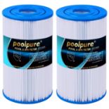 RRP £41.42 POOLPURE 2 x Hot Spring Filter Compatible for Unicel C-6430