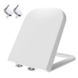 RRP £39.89 Mass Dynamic Square Toilet Seat Soft Close