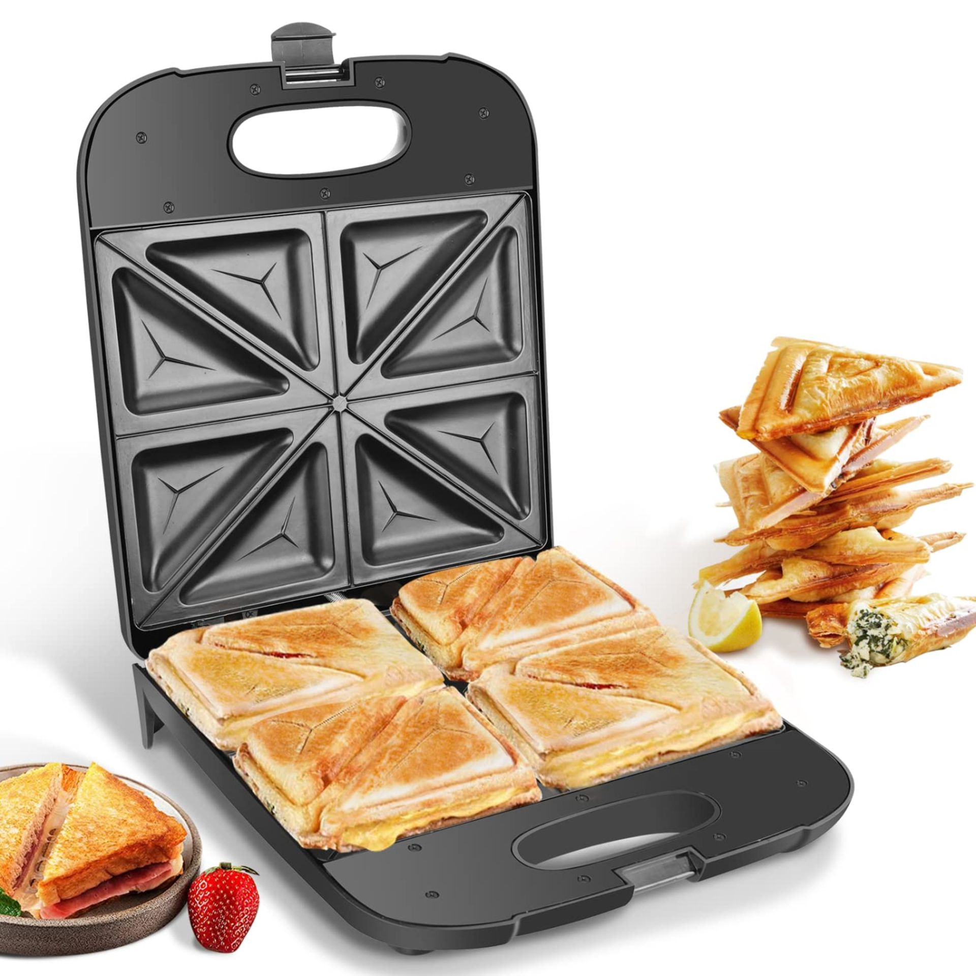 RRP £34.24 Aigostar Sandwich Toaster