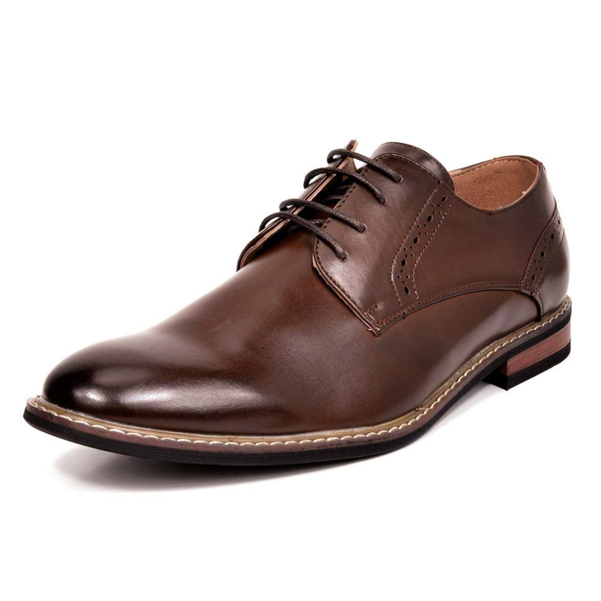 RRP £41.09 Bruno Marc Men's Leather Lined Dress Oxfords Shoes