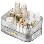 RRP £28.52 OSteed Makeup Organiser Clear