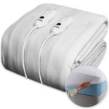 RRP £52.47 Dreamcatcher Double Electric Heated Blanket 193x137cm Luxury Soft Polyester