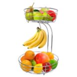 RRP £20.45 EXZACT Fruit Basket With Banana Hook