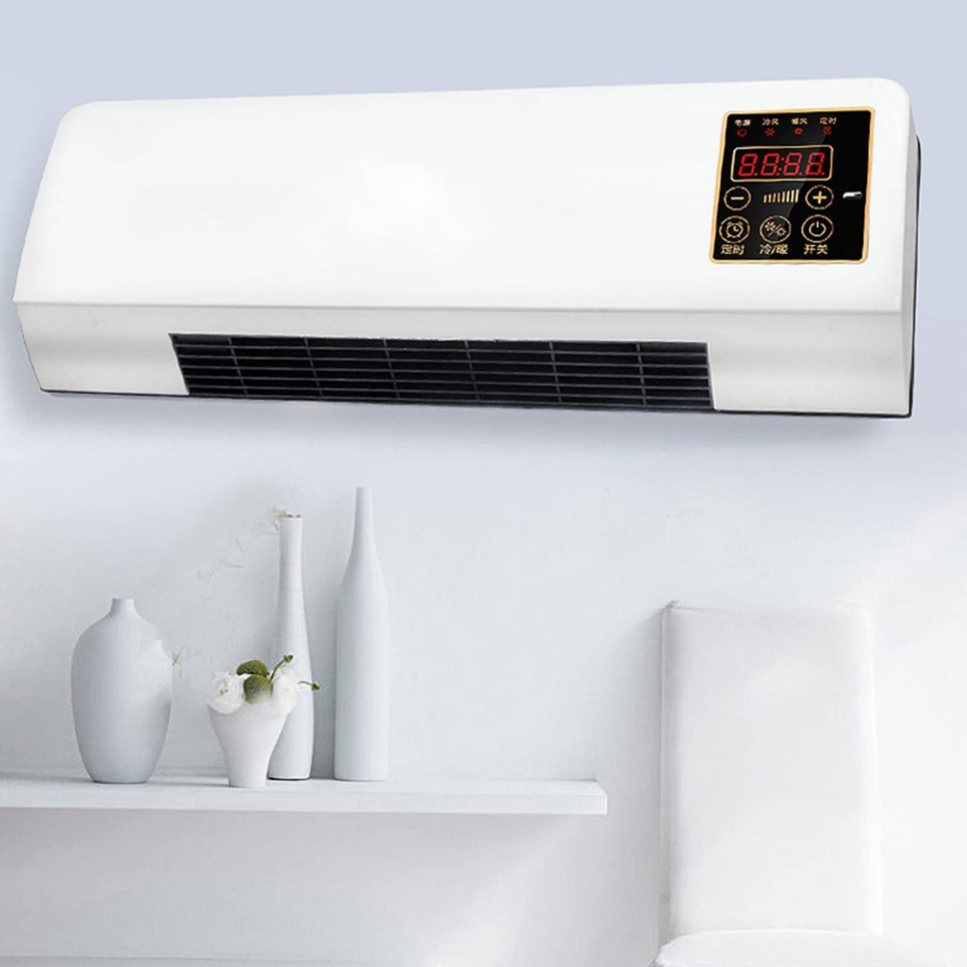 RRP £83.38 Dpofirs 2 in 1 Cooling Heating Air Conditioner