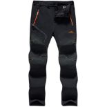 RRP £42.22 TACVASEN Mens Trousers Casual Hiking Trousers Fleece