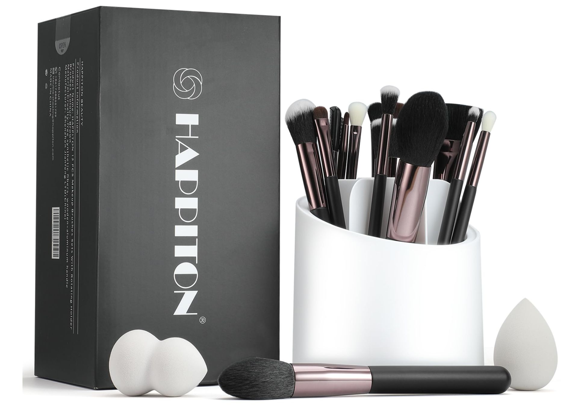 RRP £34.22 Professional Makeup Brushes Set 17PCS Beauty Tool Kits