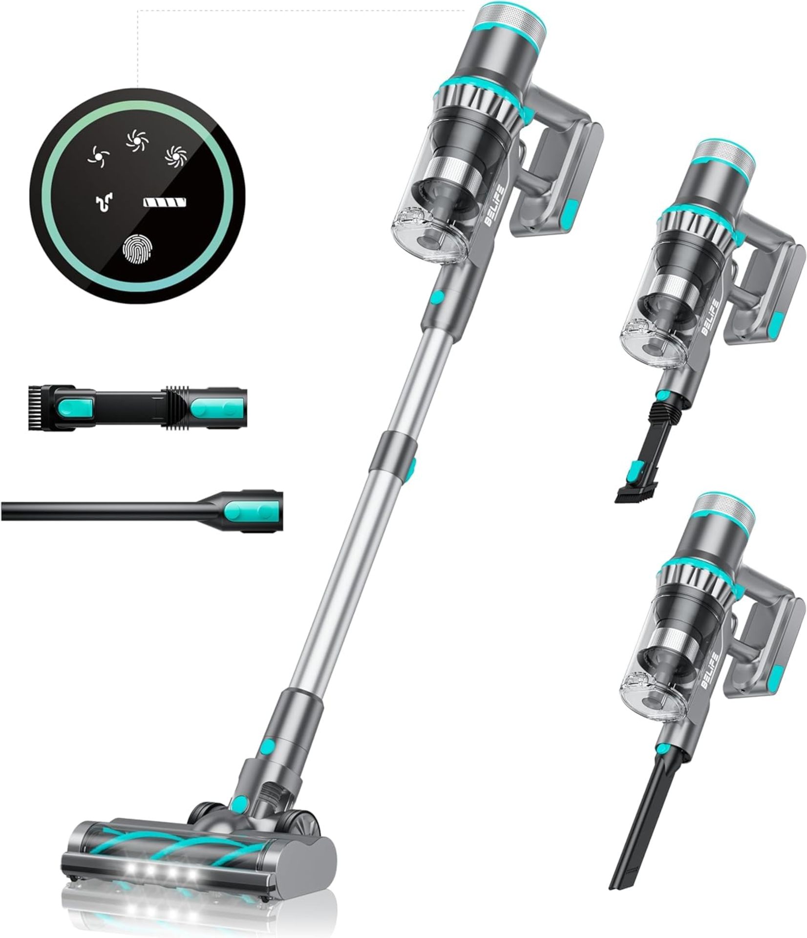 RRP £15.07 Belife Cordless Vacuum Cleaner