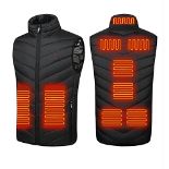RRP £21.59 Monave Heated Gilet Men Heated Jacket with 9 Carbon Fiber Heating Pads