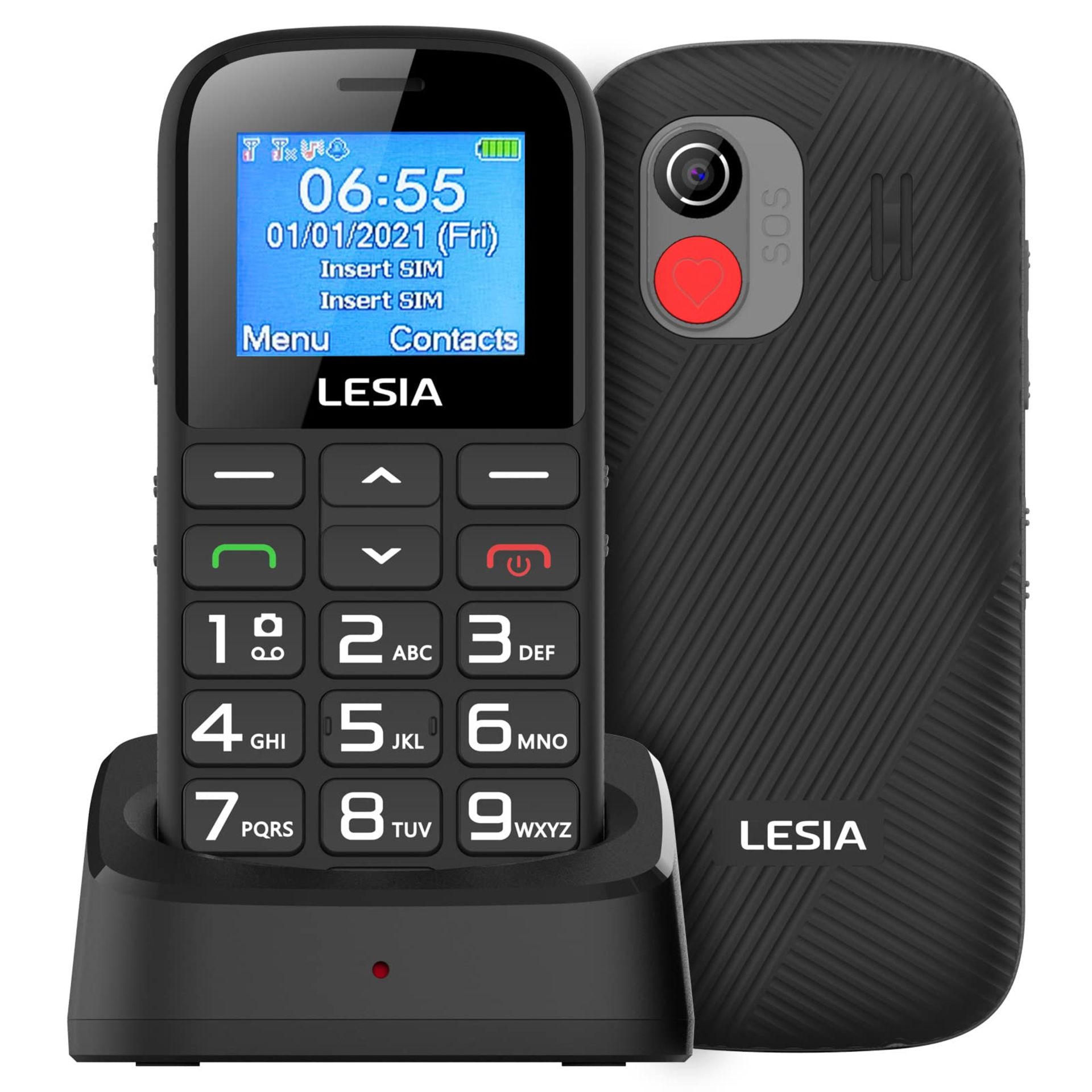 RRP £30.14 LESIA EZ1 Mobile Phones For Elderly