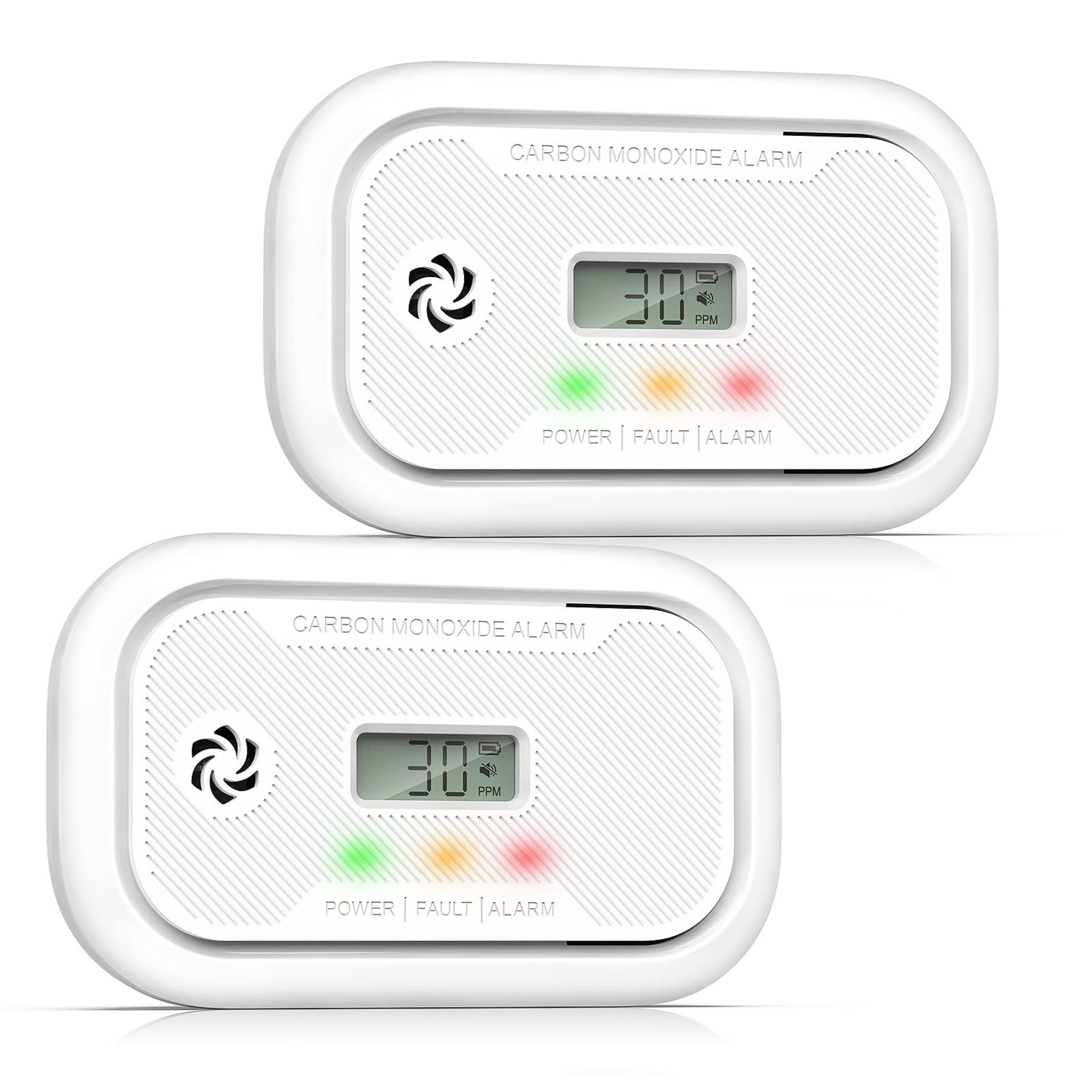RRP £43.14 Carbon Monoxide Detector Portable with Digital LCD Display