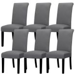 RRP £27.39 Lellen Dining Chair Covers Set of 6