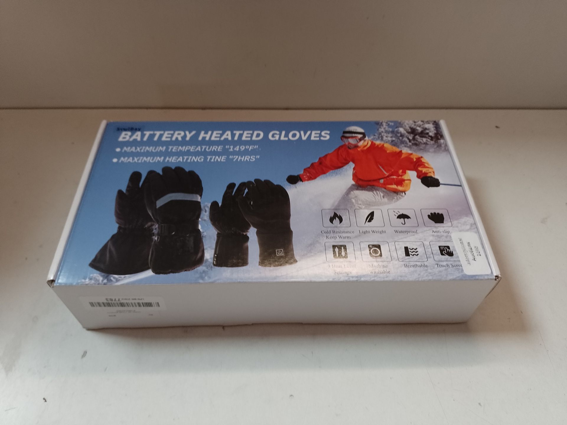 RRP £46.24 Soulbay Rechargeable Battery Operated Heated Gloves - Image 2 of 2