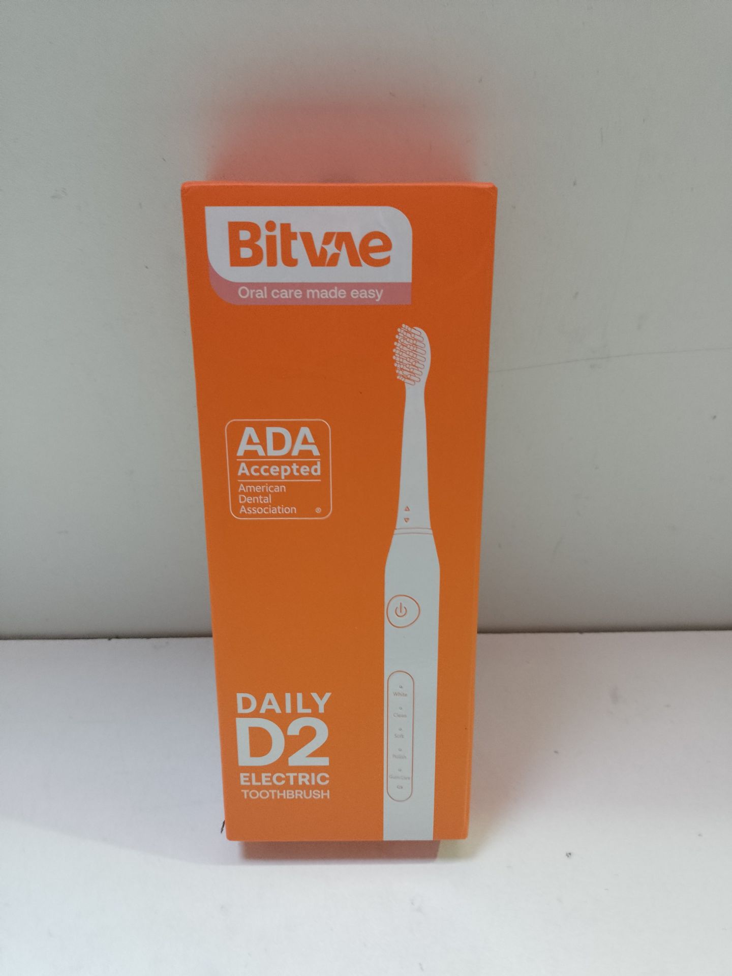 RRP £18.25 Bitvae D2 Ultrasonic Electric Toothbrush with 8 Brush Heads - Image 2 of 2