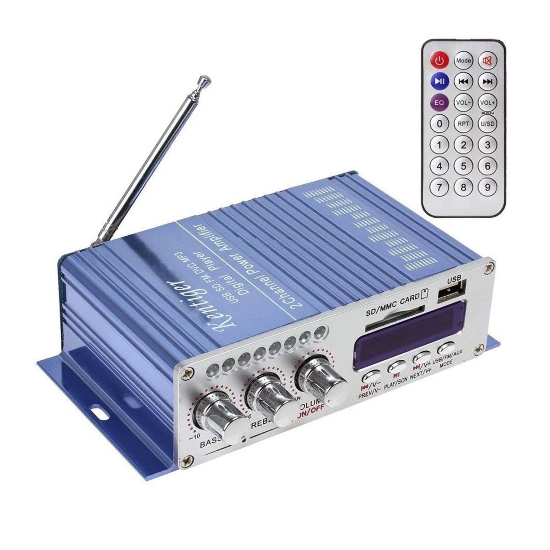 RRP £19.40 DollaTek 12V Hi-Fi Digital Stereo Audio Amplifier USB