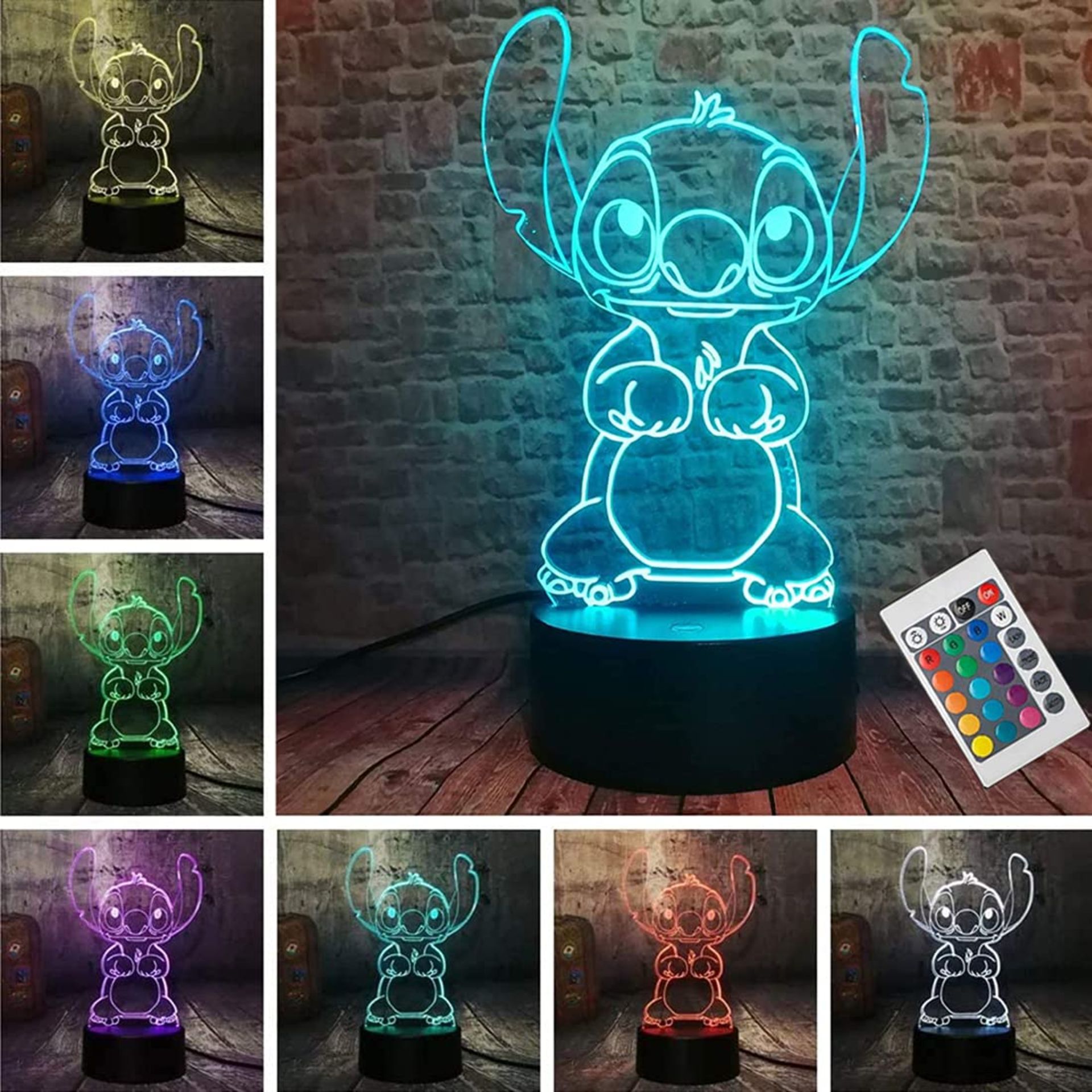 RRP £12.44 LOUHH Stitch Night Lights