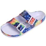 RRP £16.78 VICT POPU Womens Sandals Open Toe Adjustable Double