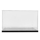 RRP £30.13 Tomaibaby Clear Acrylic Display Case with Black Base