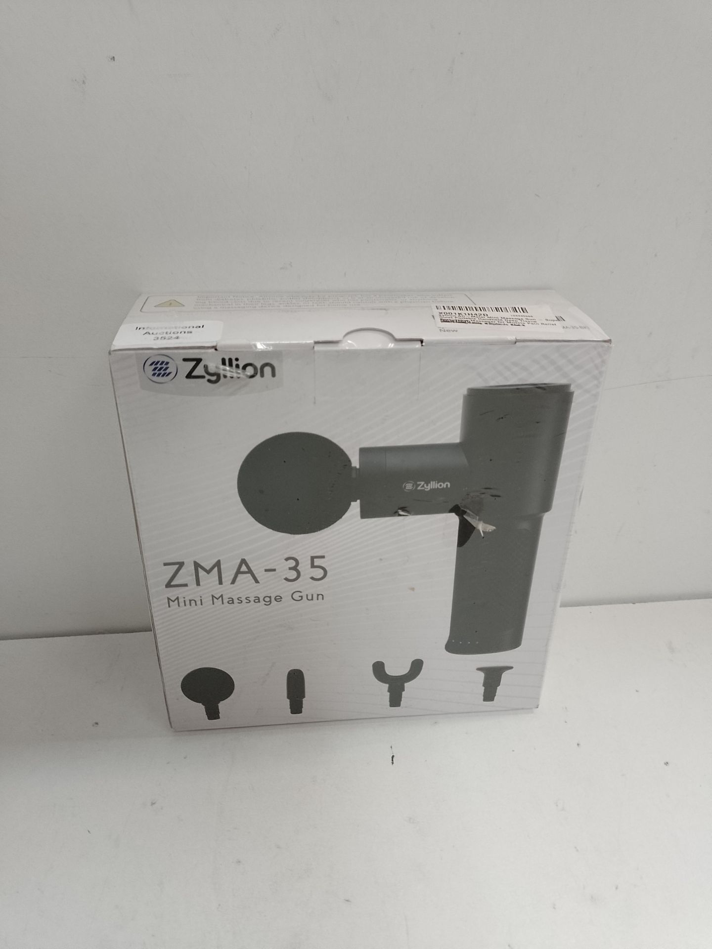 RRP £88.33 Zyllion All-Metal Mini Massage Gun - Image 2 of 2