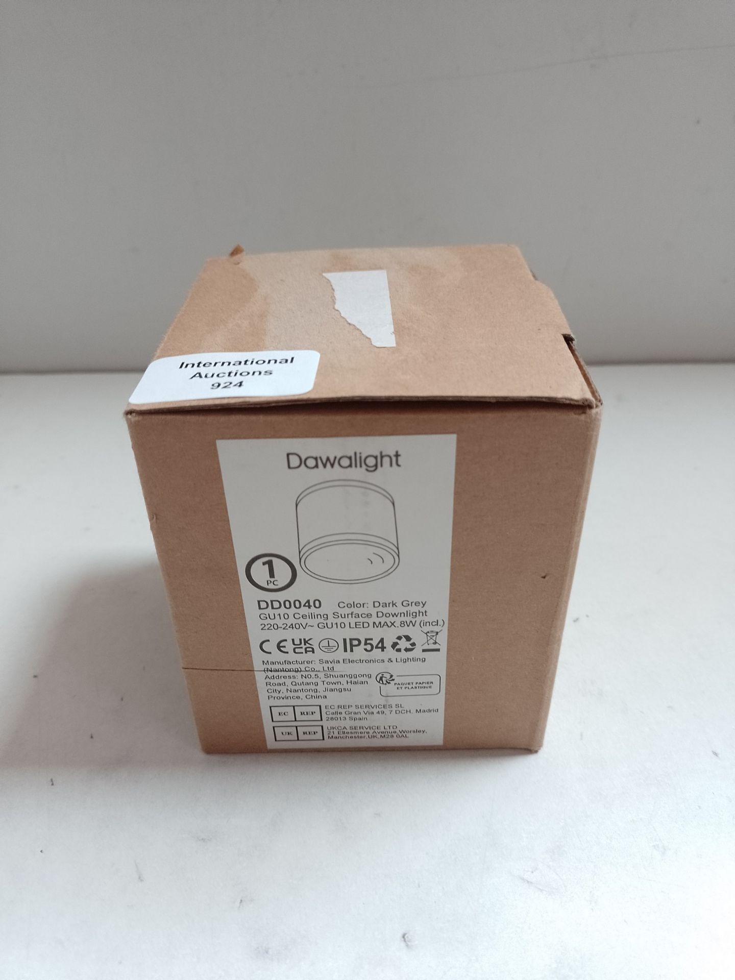 RRP £22.82 DAWALIGHT Surface Mounted Downlight GU10 5W LED Ceiling - Image 2 of 2