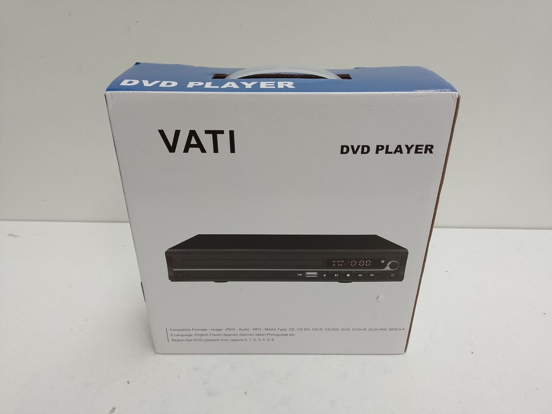 RRP £33.10 VATI DVD Player for TV - Image 2 of 2